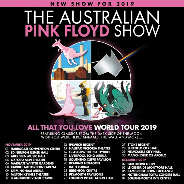 The Australian Pink Floyd at The Forum in Bath on Thursday 21 November 2019