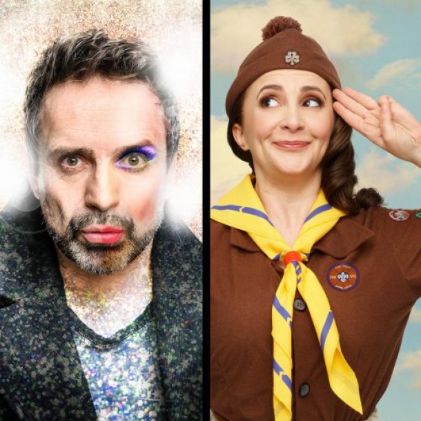EDINBURGH PREVIEW: PHIL NICHOL AND LUCY PORTER at Komedia in Bath on Thursday 25 July 2019