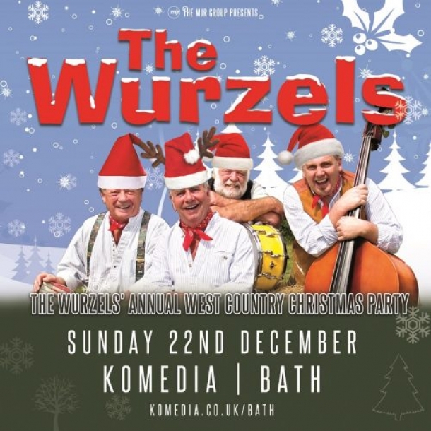 THE WURZELS' WEST COUNTRY CHRISTMAS PARTY! at the Komedia in Bath on Sunday 22 December 2019