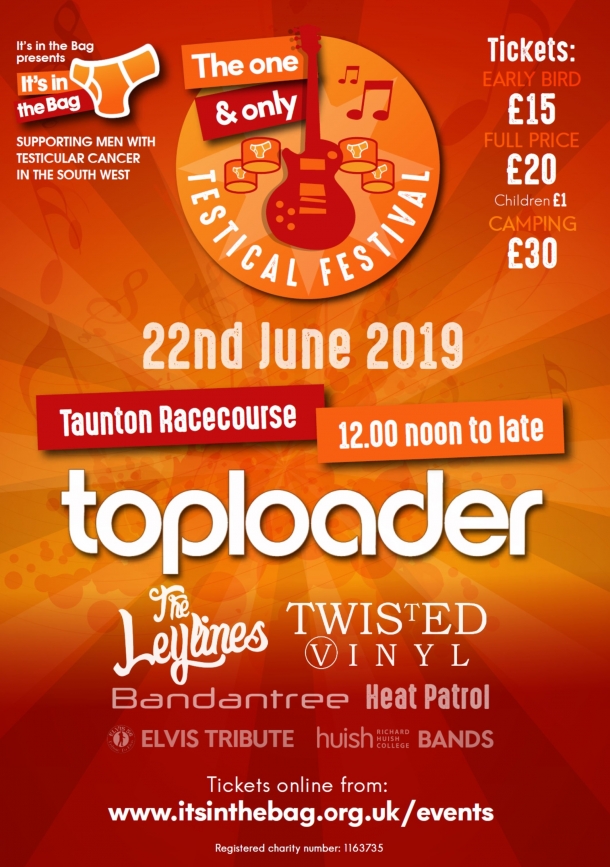 It's In The Bag presents Testical Festival 2019 on Saturday 22nd June