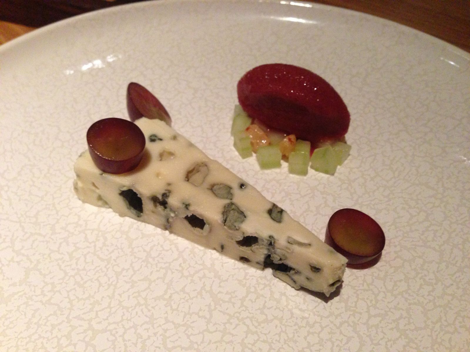 Roquefort cheese at The Olive Tree - Bath