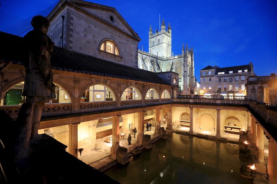 The Roman Baths will stay open until 10pm throughout Summer 2018.