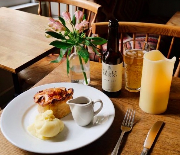 Pie & Ale Evening at Sally Lunn's in Bath on Tuesday 30th April 2019